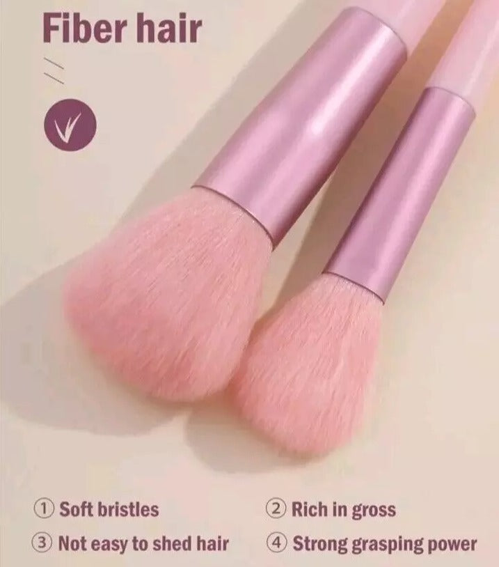 13 Pieces Soft Fluffy Makeup Brush Set – Complete Makeup Brush Kit