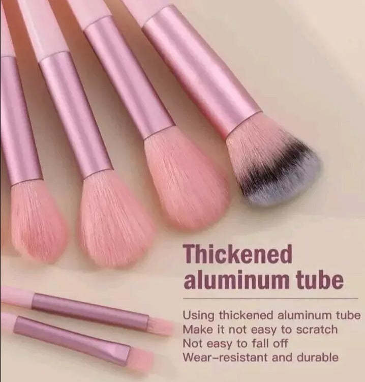 13 Pieces Soft Fluffy Makeup Brush Set – Complete Makeup Brush Kit