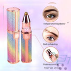 Flawless 2 in 1 Eyebrow Trimmer &amp; Shaver – Facial Hair Removal &amp; Grooming Tool