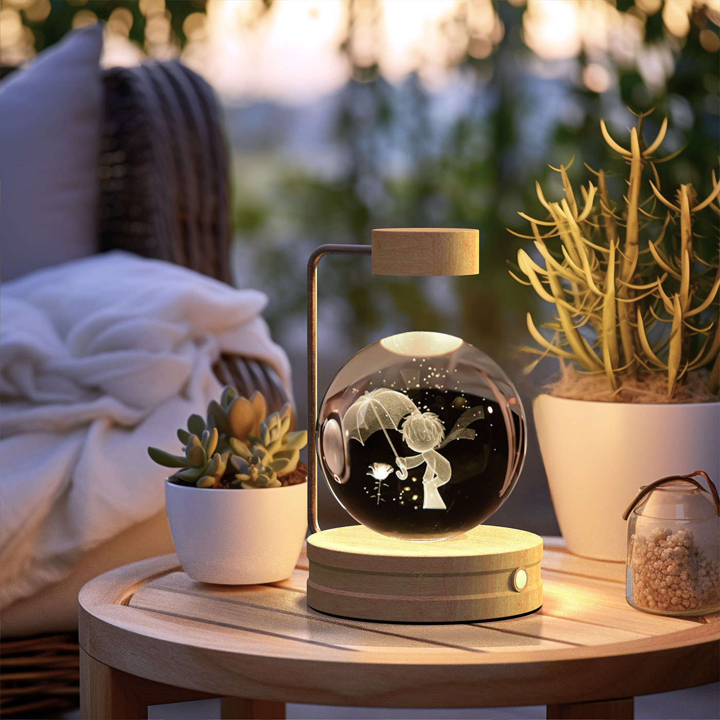 Ambient Cosmic Dino Night Light