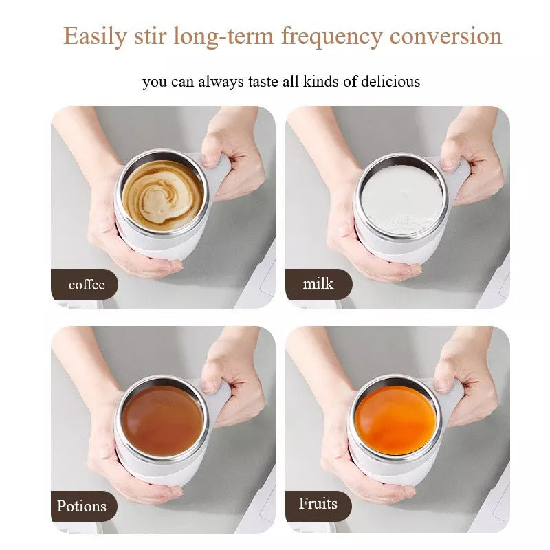 Rechargeable Auto-Stir Mug