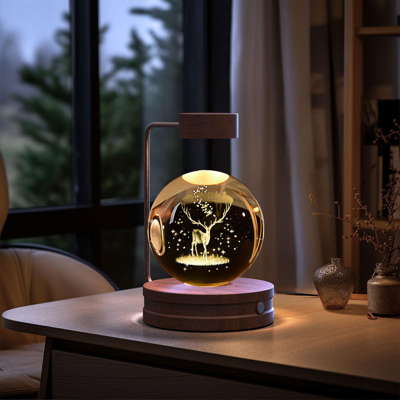 Ambient Cosmic Dino Night Light