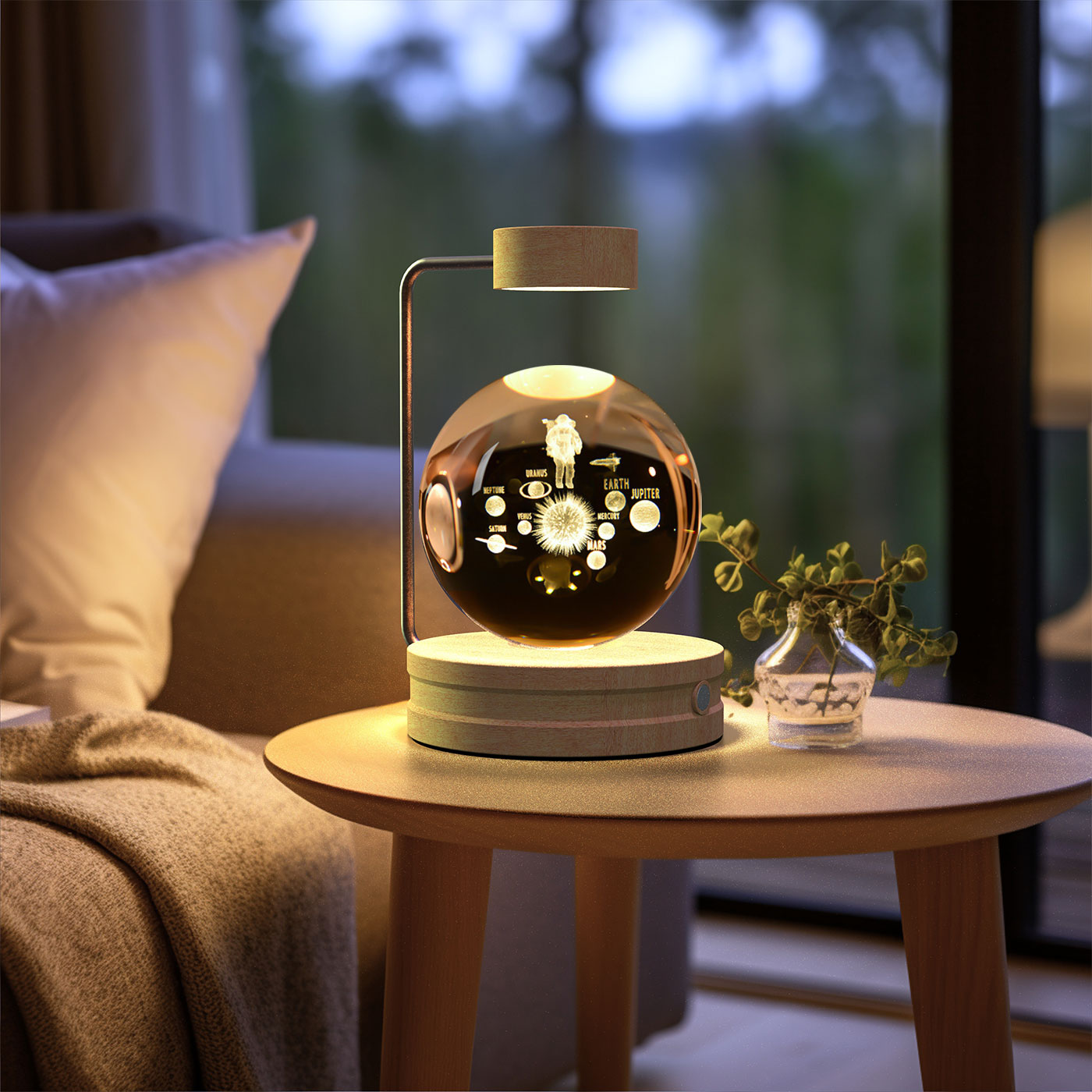 Ambient Cosmic Dino Night Light