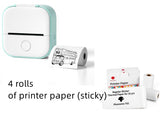 Portable Mini Thermal Label Printer