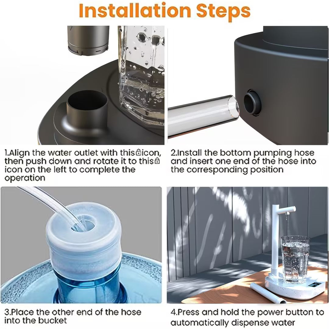 Rechargeable Desktop Water Dispenser