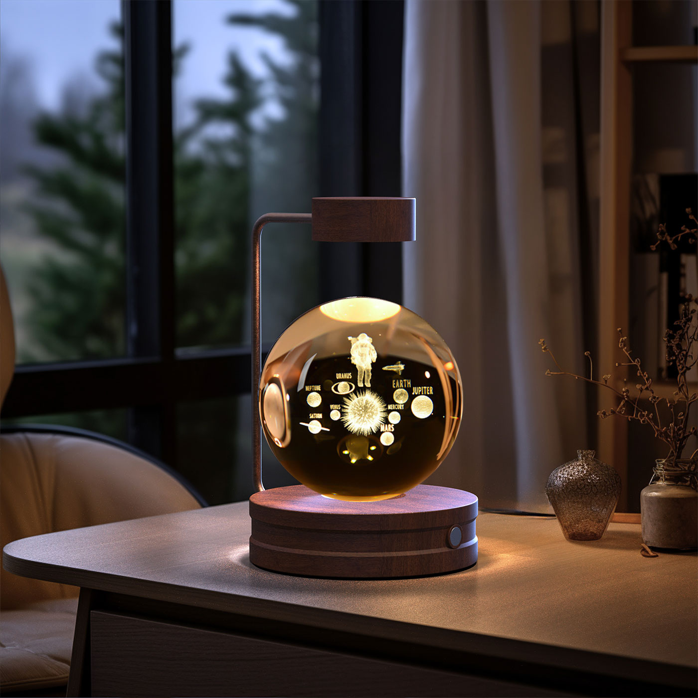 Ambient Cosmic Dino Night Light