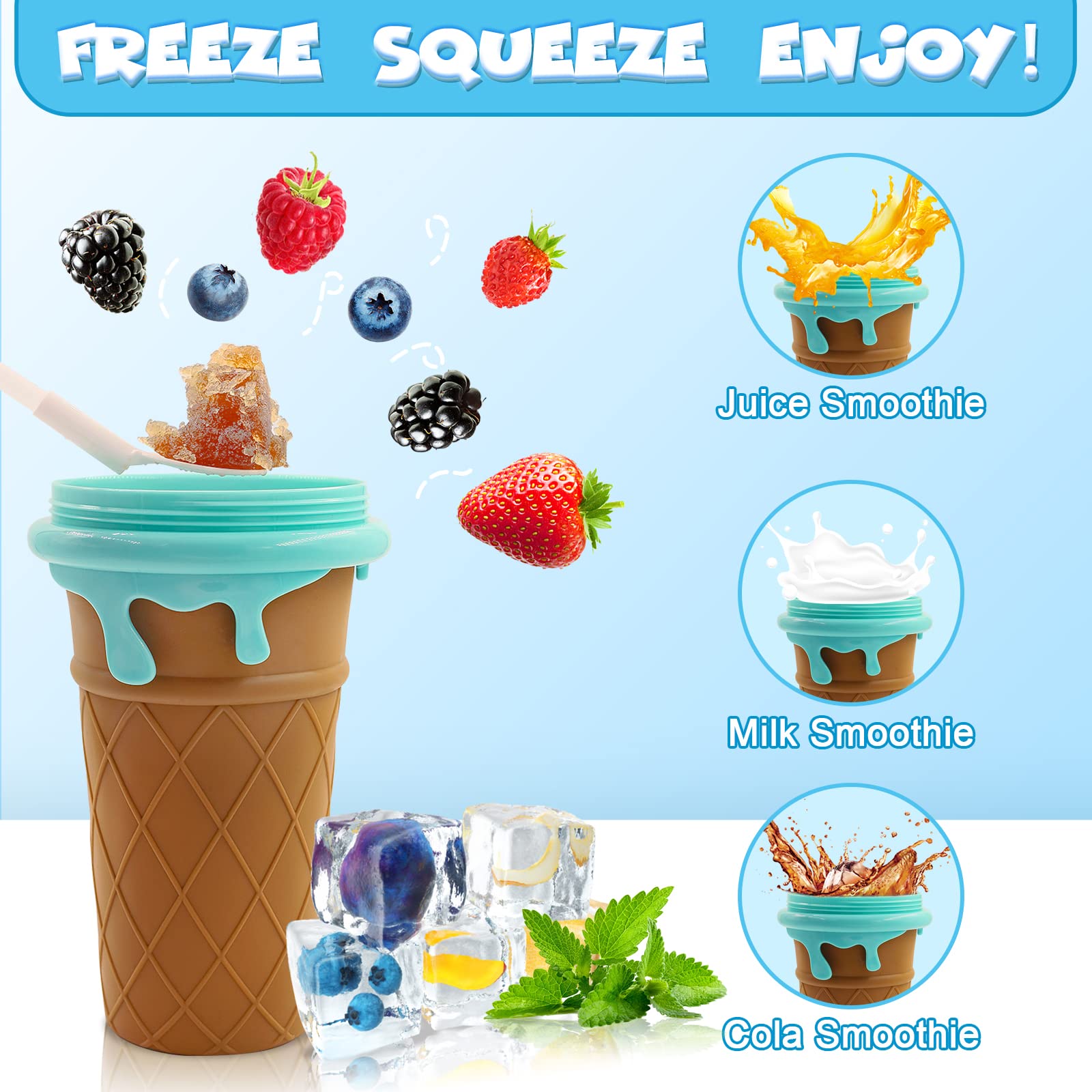 Quick-Freeze DIY Slushy Cup (500ml)