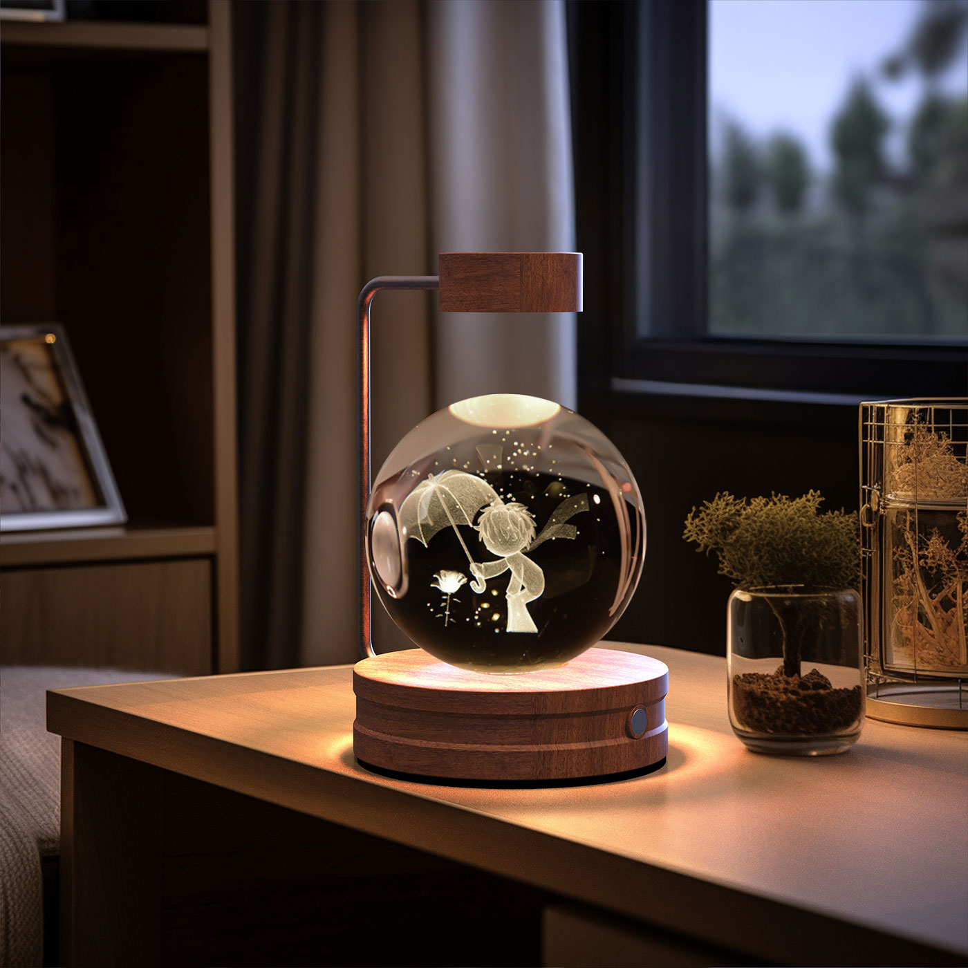 Ambient Cosmic Dino Night Light