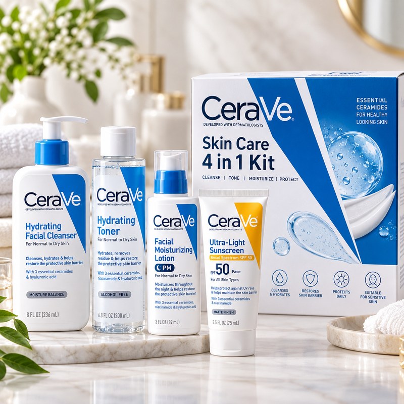 CeraVe Skin Care 4 in 1 Kit