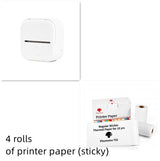 Portable Mini Thermal Label Printer