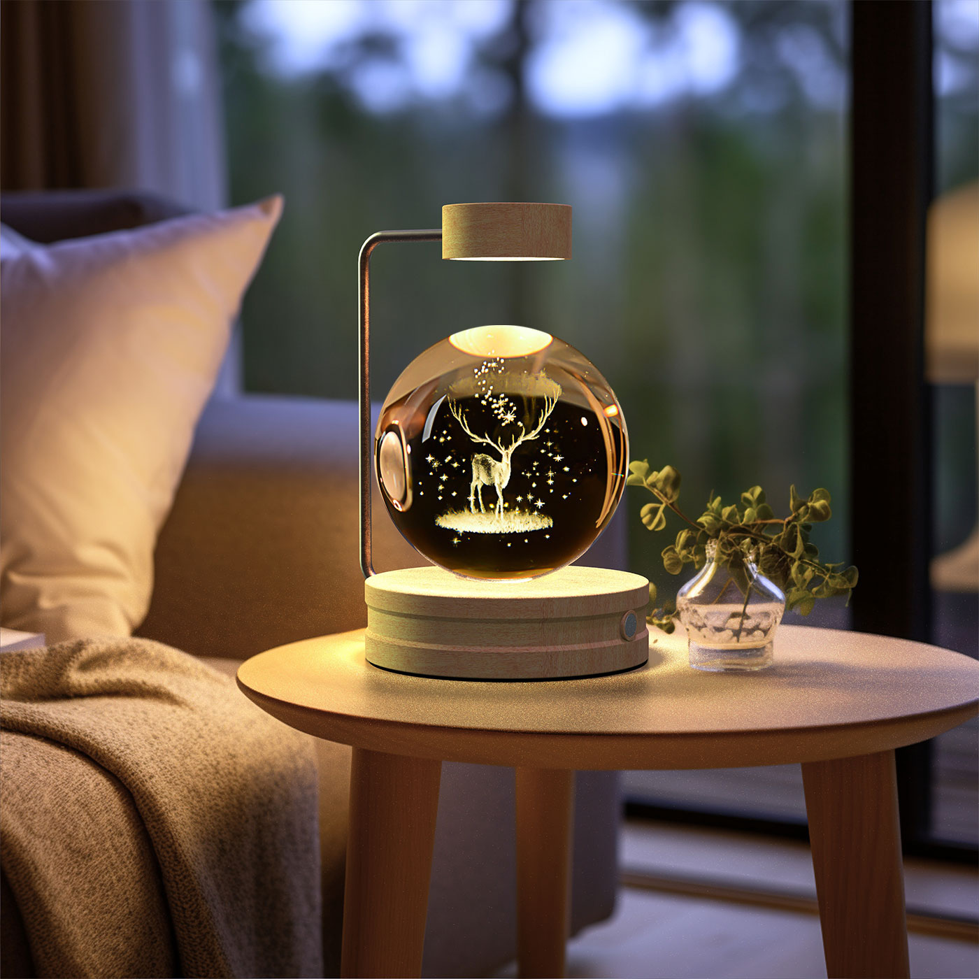 Ambient Cosmic Dino Night Light