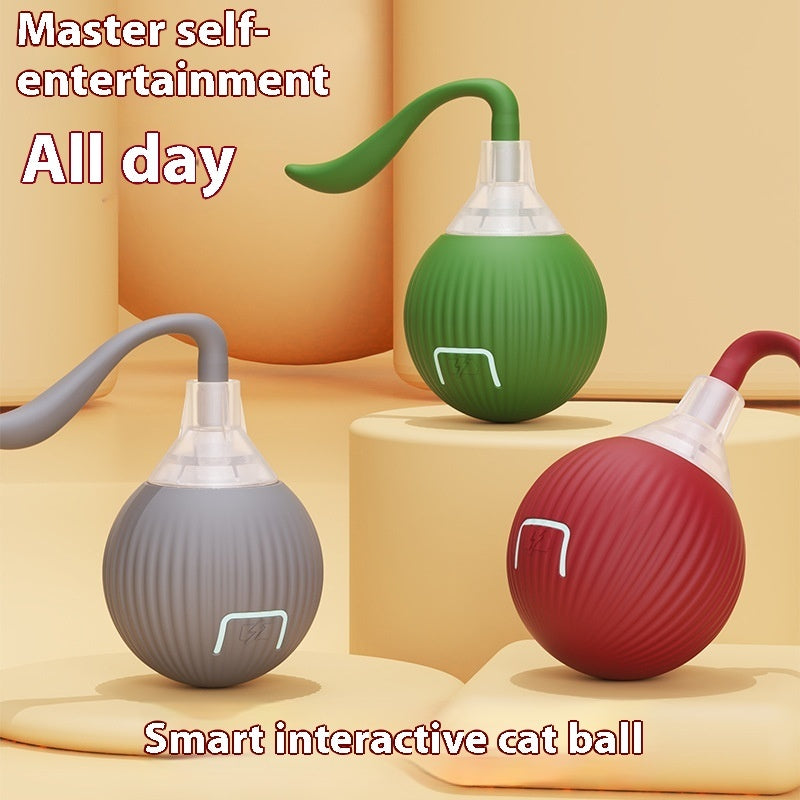 The Smart Auto-Rolling Cat Toy