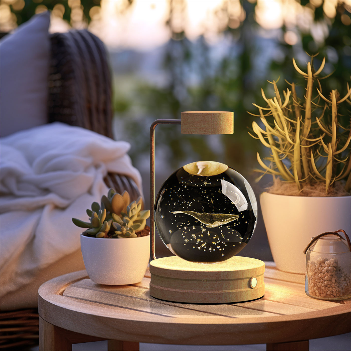 Ambient Cosmic Dino Night Light